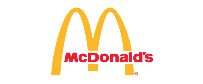Fine Shine Mobile Wash The McDonald's logo featuring a large yellow letter "M" and the word "McDonald's" in red text below it on a white background.
