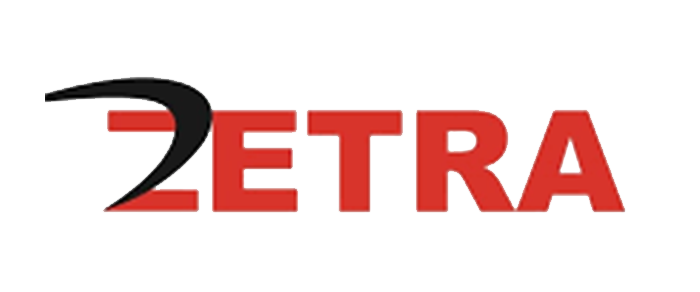 Fine Shine Mobile Wash The image shows the word "ZETRA" in bold red capital letters, with a black curved line forming the upper part of the letter "Z.